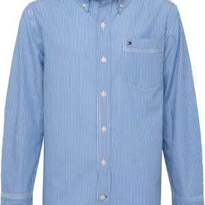 Boys Tommy Hilfiger Blue Casual Button Down Shirt